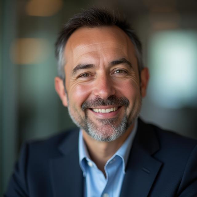 Fotografía profesional del CEO de Méndez Software Innovations