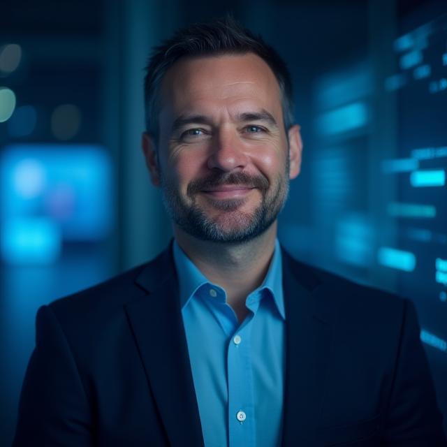 Fotografía profesional del CTO de Méndez Software Innovations